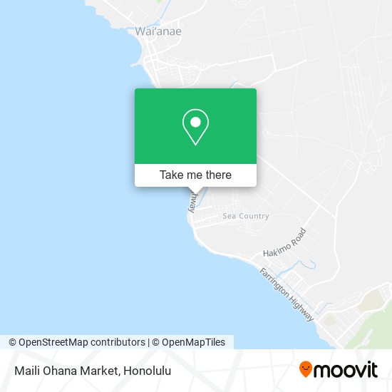 Mapa de Maili Ohana Market