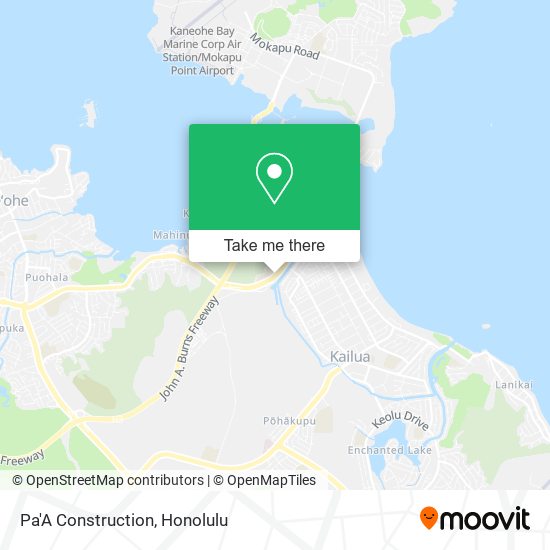 Mapa de Pa'A Construction