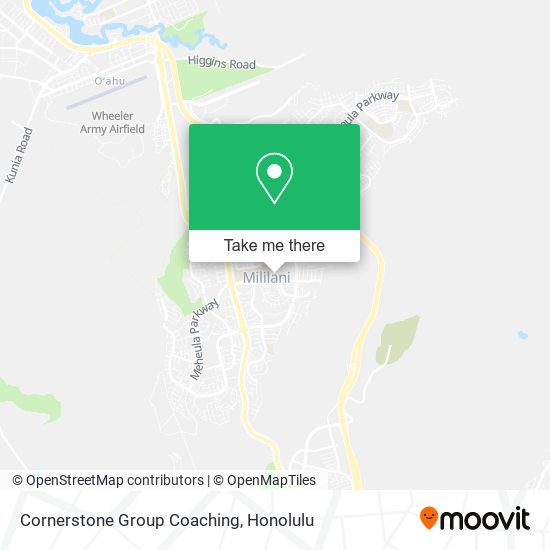 Cornerstone Group Coaching map