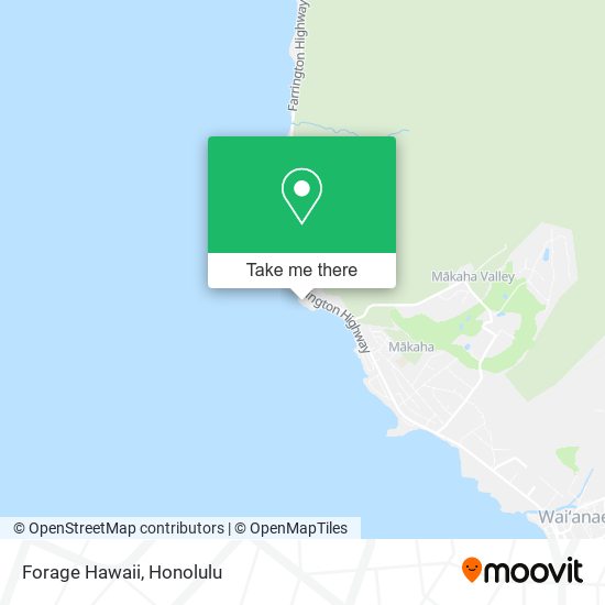 Mapa de Forage Hawaii