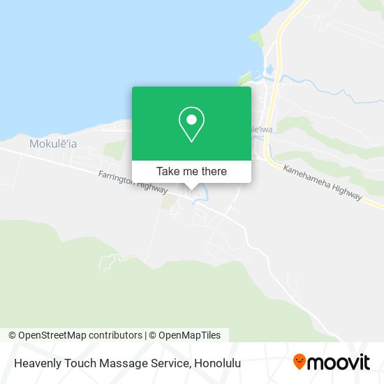 Mapa de Heavenly Touch Massage Service