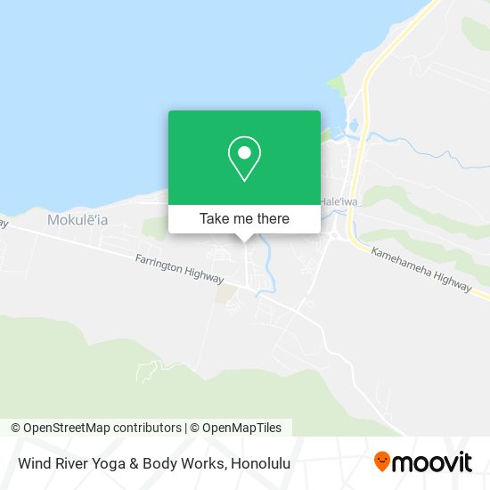 Mapa de Wind River Yoga & Body Works