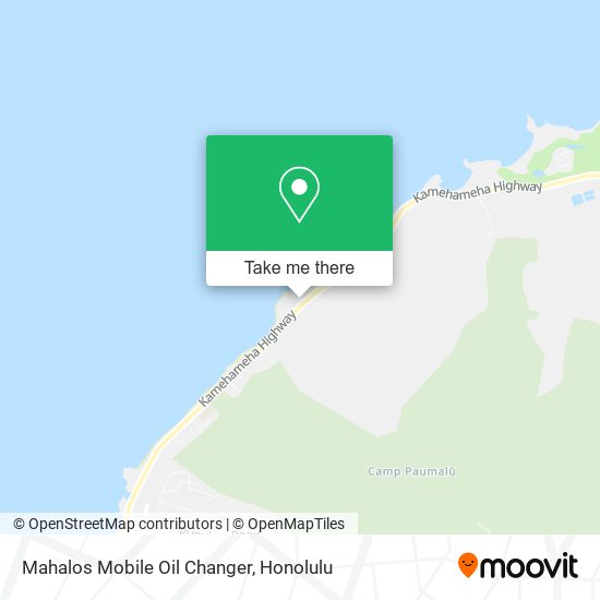 Mapa de Mahalos Mobile Oil Changer