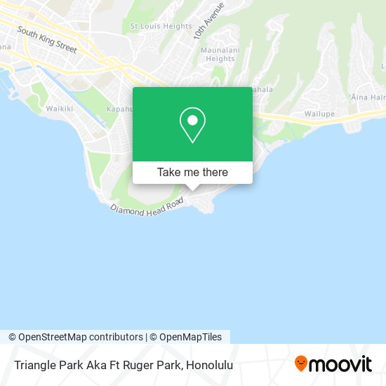 Mapa de Triangle Park Aka Ft Ruger Park