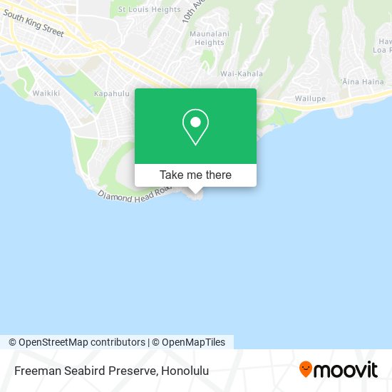 Mapa de Freeman Seabird Preserve
