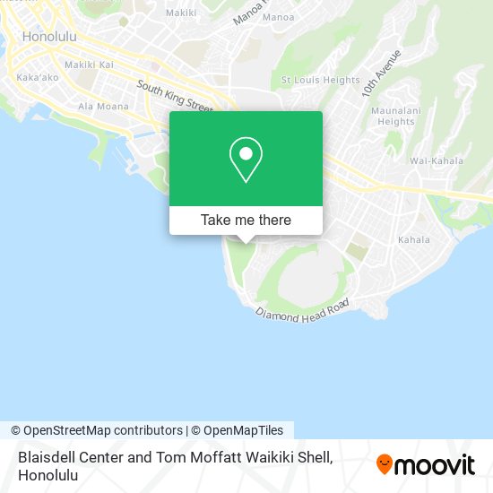 Mapa de Blaisdell Center and Tom Moffatt Waikiki Shell