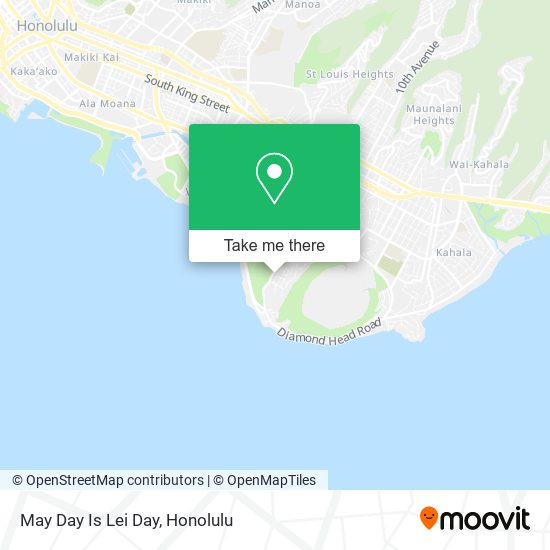 May Day Is Lei Day map