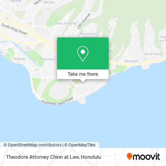 Mapa de Theodore Attorney Chinn at Law