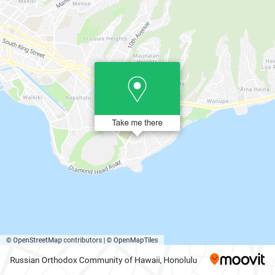 Russian Orthodox Community of Hawaii map