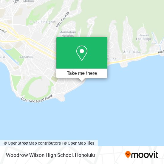 Mapa de Woodrow Wilson High School