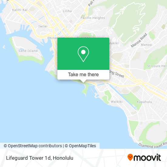 Lifeguard Tower 1d map