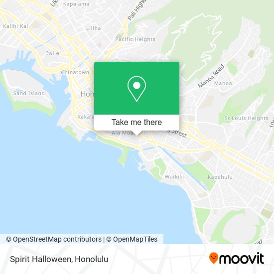 Mapa de Spirit Halloween