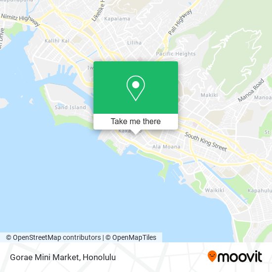 Gorae Mini Market map