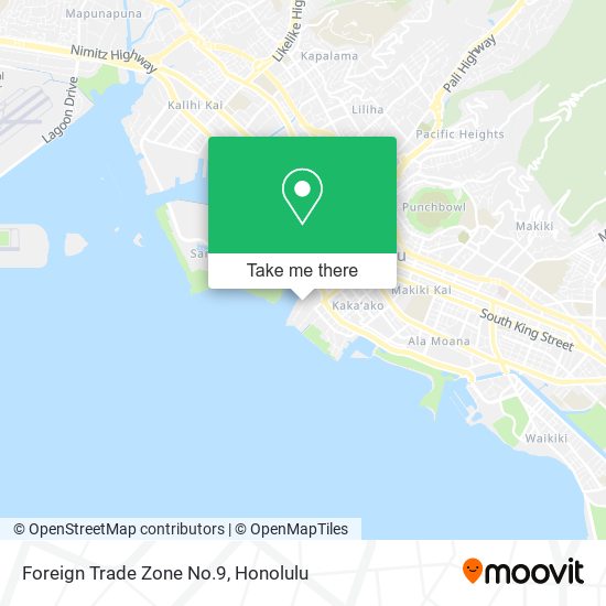 Foreign Trade Zone No.9 map
