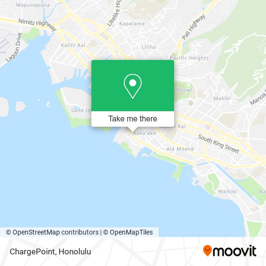 ChargePoint map