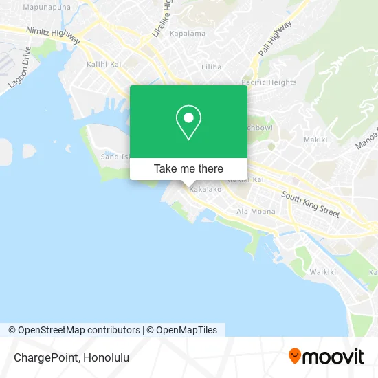 ChargePoint map
