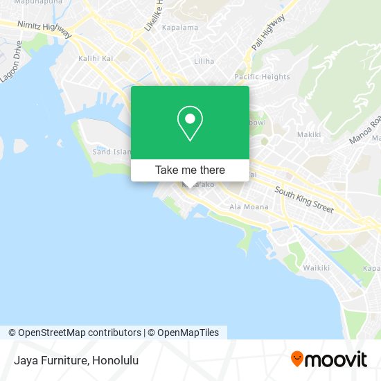 Jaya Furniture map