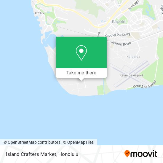 Island Crafters Market map