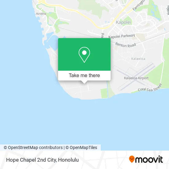 Hope Chapel 2nd City map