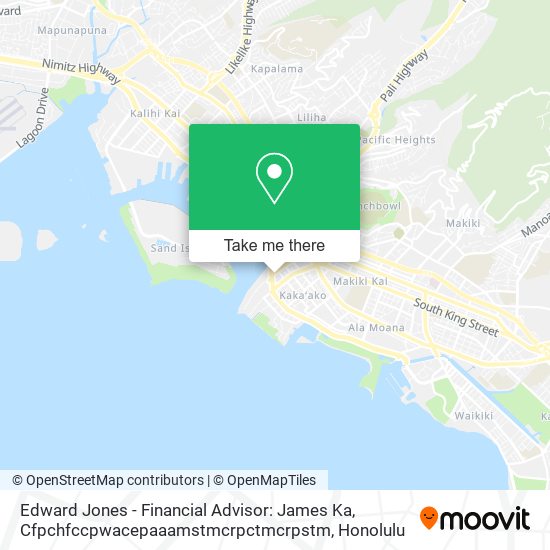 Mapa de Edward Jones - Financial Advisor: James Ka, Cfpchfccpwacepaaamstmcrpctmcrpstm