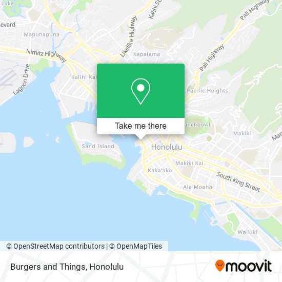 Mapa de Burgers and Things