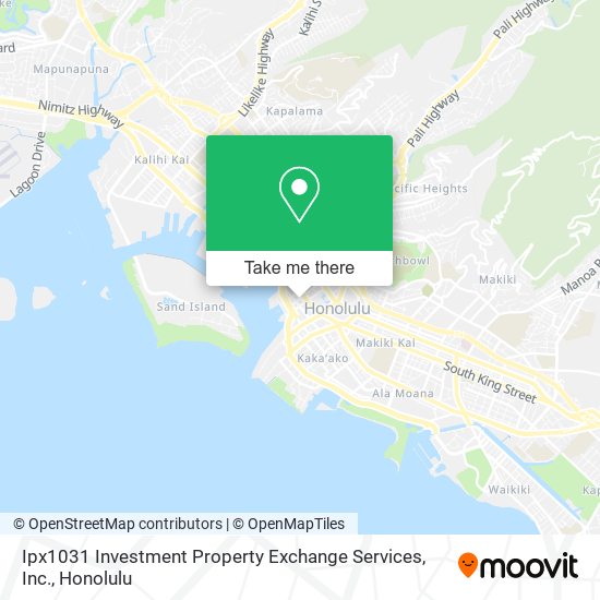 Ipx1031 Investment Property Exchange Services, Inc. map