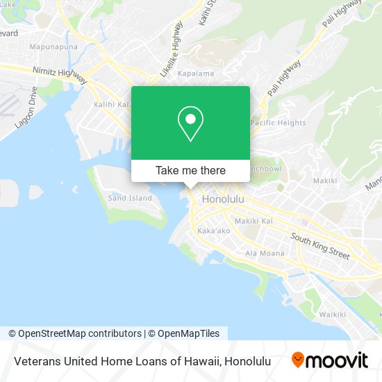 Mapa de Veterans United Home Loans of Hawaii