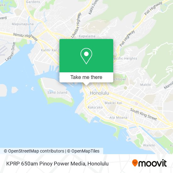 KPRP 650am Pinoy Power Media map