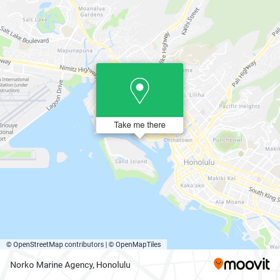 Norko Marine Agency map