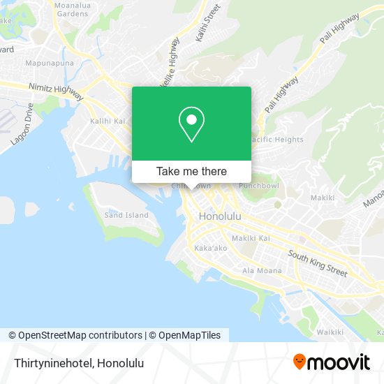 Mapa de Thirtyninehotel