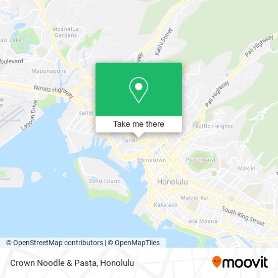 Crown Noodle & Pasta map