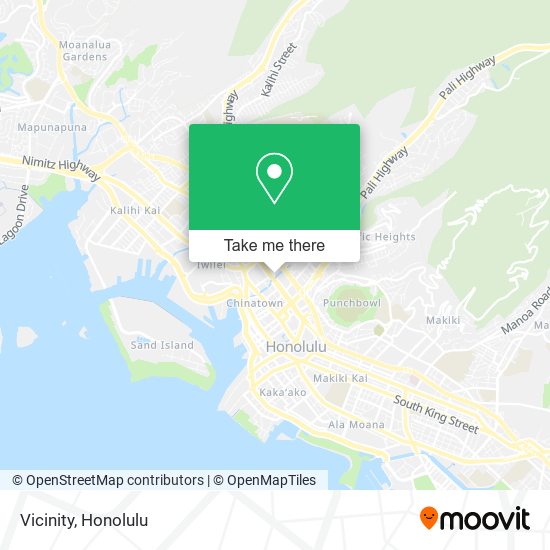 Mapa de Vicinity