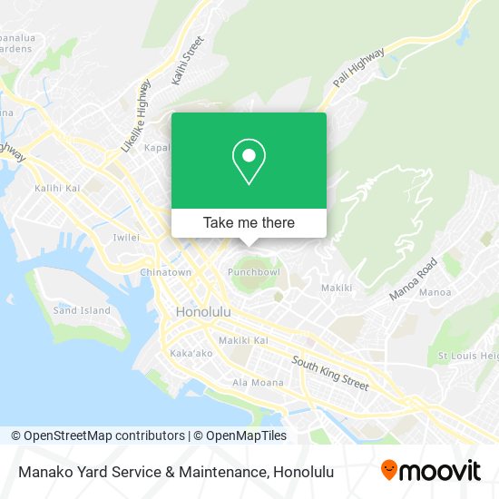 Manako Yard Service & Maintenance map