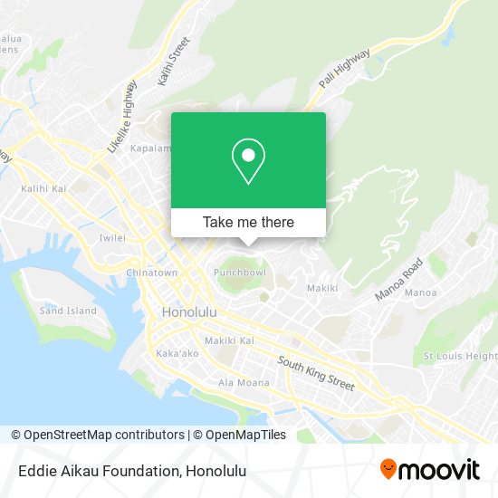 Mapa de Eddie Aikau Foundation