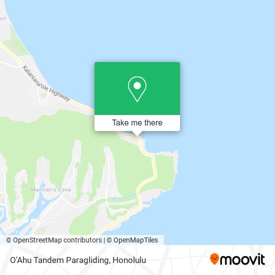 O'Ahu Tandem Paragliding map