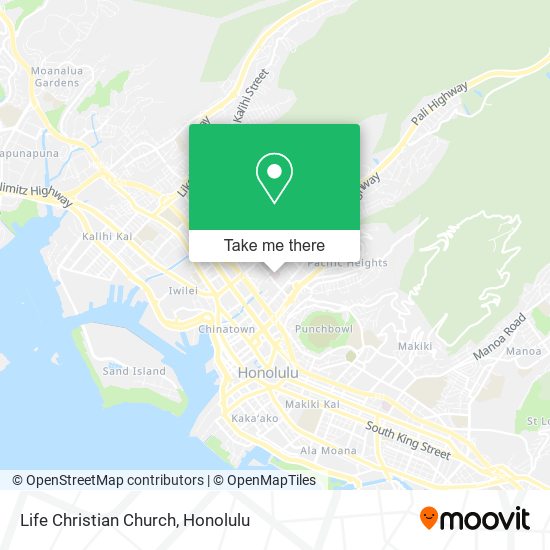 Life Christian Church map