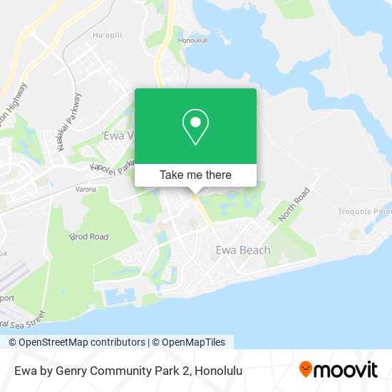 Ewa by Genry Community Park 2 map