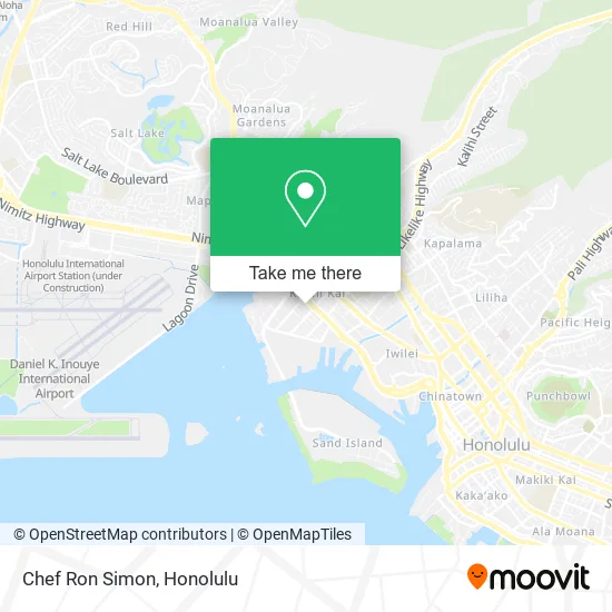 Mapa de Chef Ron Simon