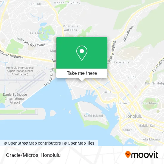 Mapa de Oracle/Micros
