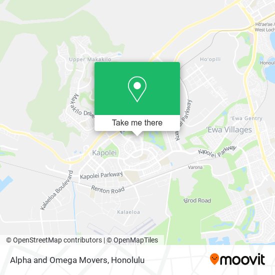 Alpha and Omega Movers map