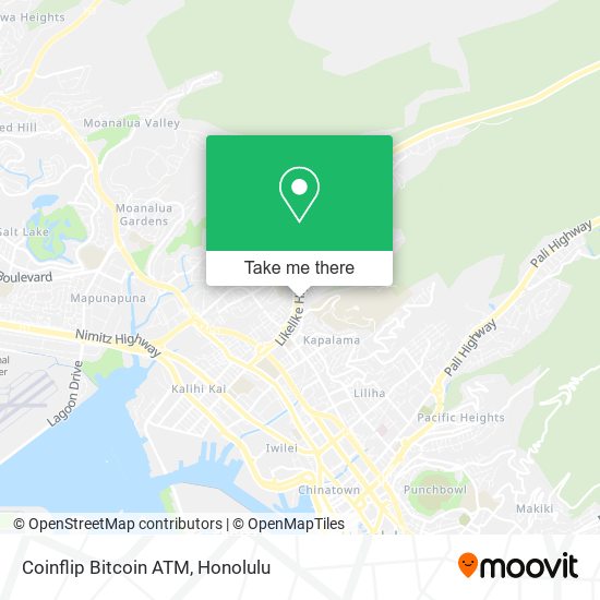 Mapa de Coinflip Bitcoin ATM