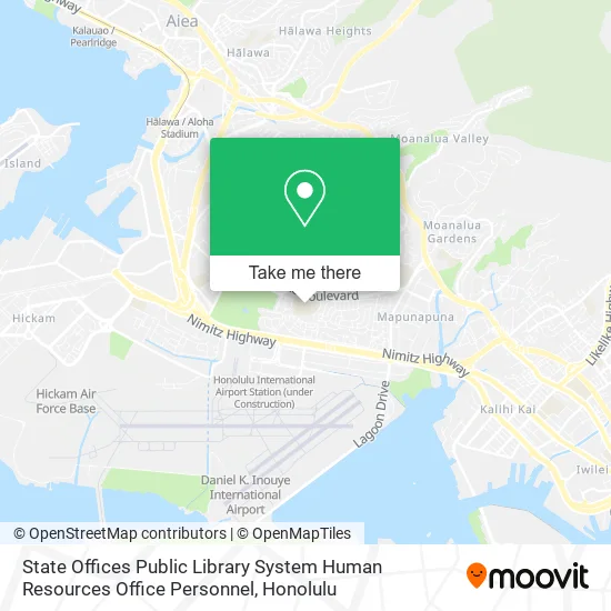 Mapa de State Offices Public Library System Human Resources Office Personnel