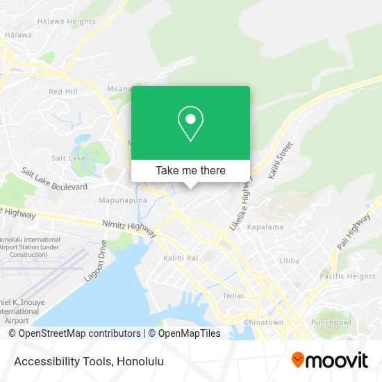 Accessibility Tools map