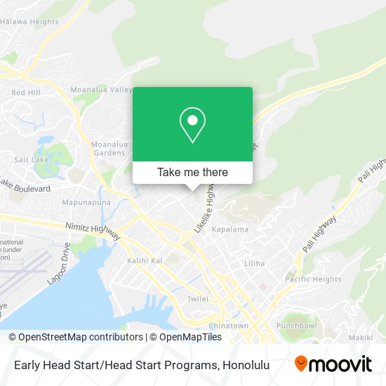 Mapa de Early Head Start / Head Start Programs