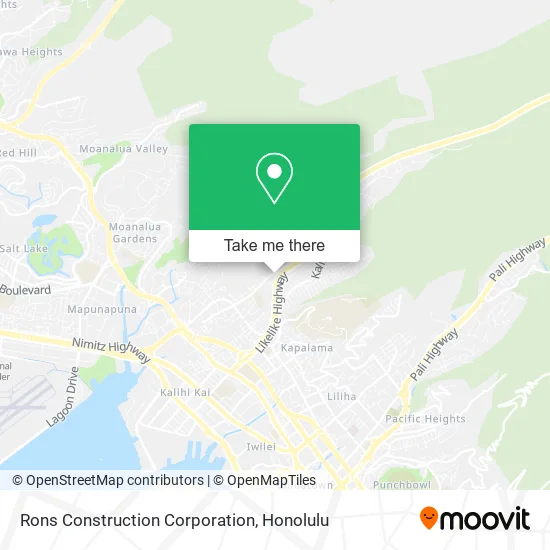 Rons Construction Corporation map