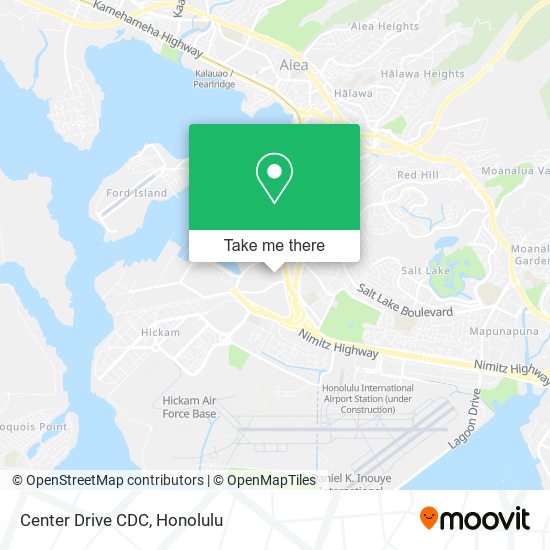 Center Drive CDC map