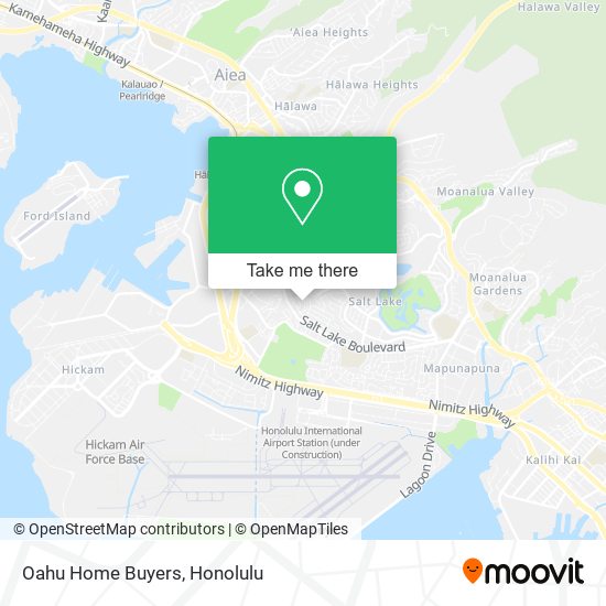 Oahu Home Buyers map