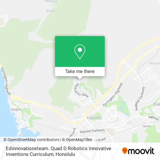 Mapa de Edinnovationsteam. Quad D Robotics Innovative Inventions Curriculum