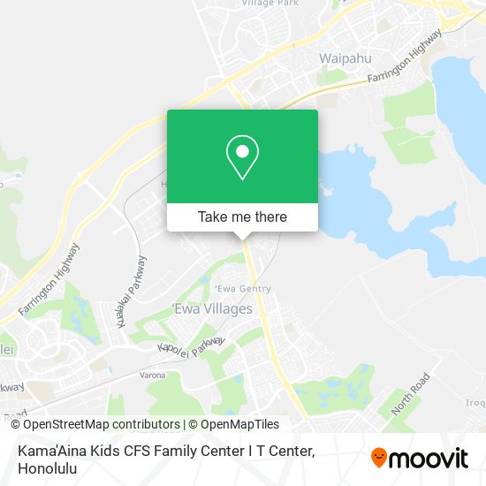 Kama'Aina Kids CFS Family Center I T Center map