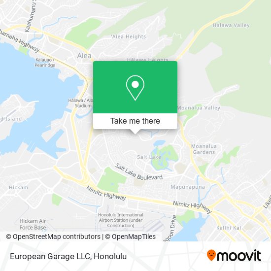 Mapa de European Garage LLC